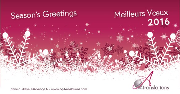 Voeux AQTranslations 2016